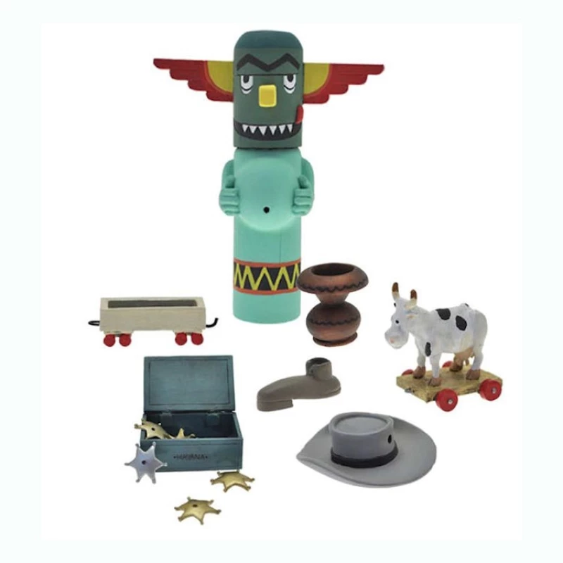 BOITE N° 9 - Lucky Luke Les Objets du mythe 