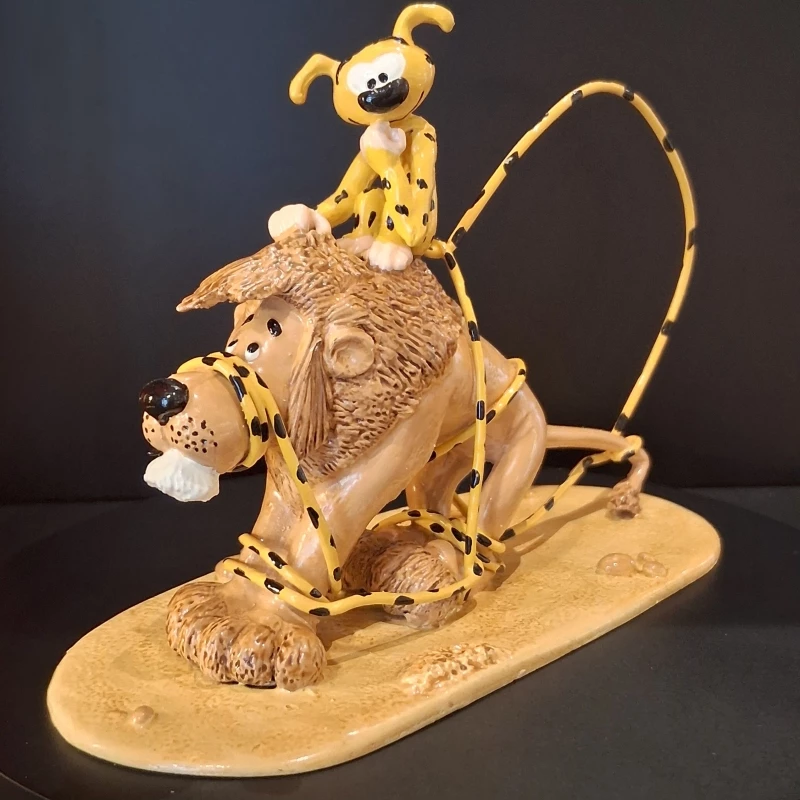 LE MARSUPILAMI LIGOTANT LE LION - Marsupilami Collection classique