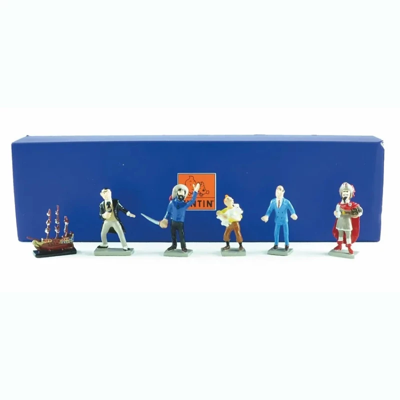 MINI-SÉRIE FIGURINES ALBUM LICORNE - MINI - TINTIN - Tintin Moulinsart métal