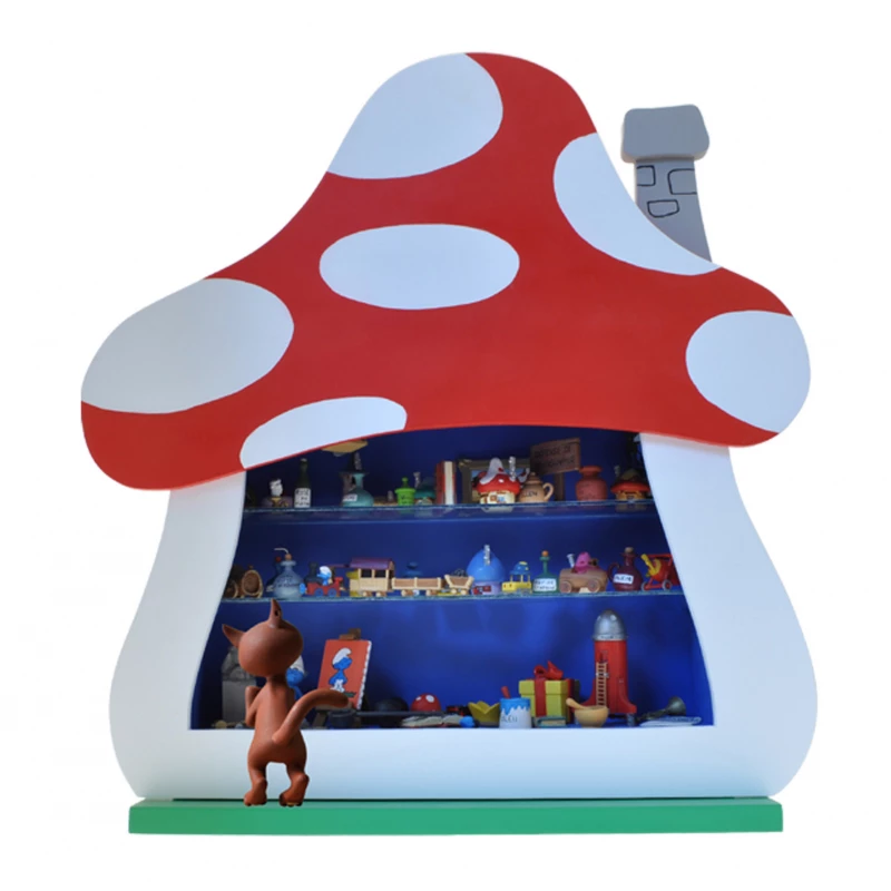 LA VITRINE OBJETS DU MYTHE SCHTROUMPF COMPLETE - Les Schtroumpfs Objets du mythe