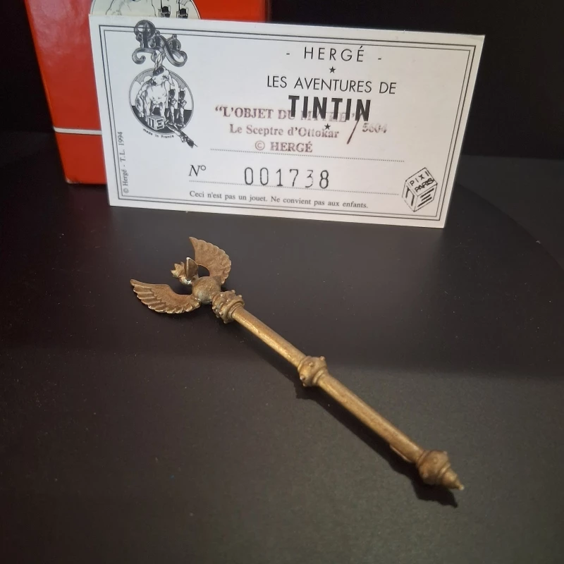 LES OBJETS DU MYTHE - LE SCEPTRE D'OTTOKAR - Tintin