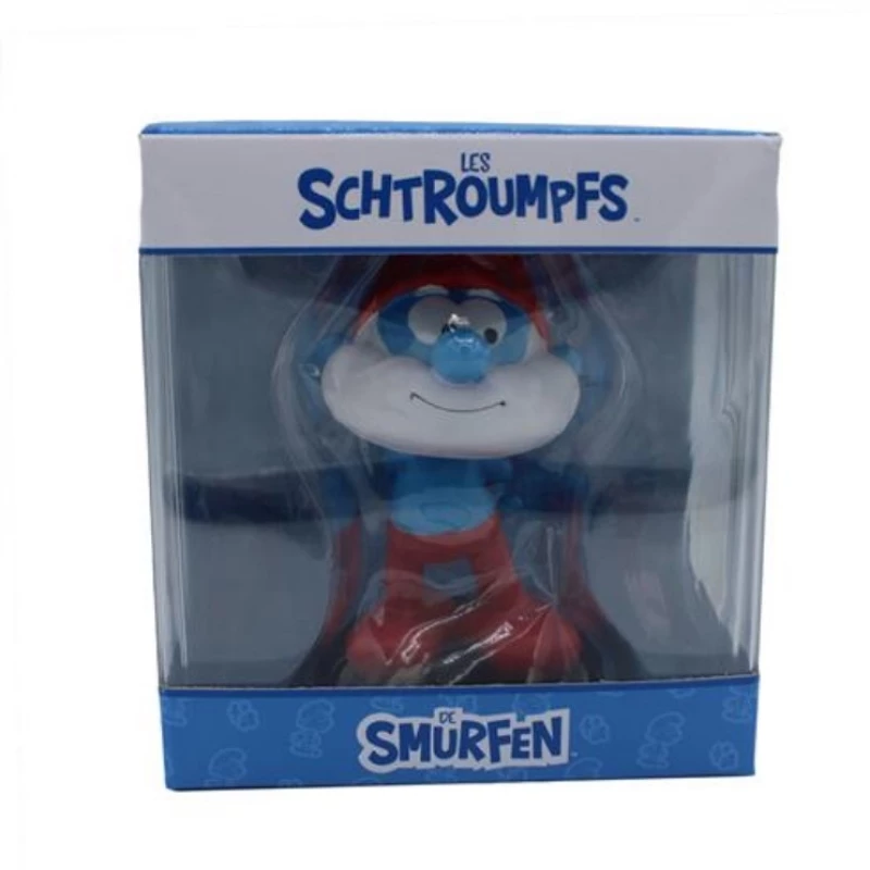 GRAND SCHTROUMPF EN RESINE - Les Schtroumpfs Blue Resin