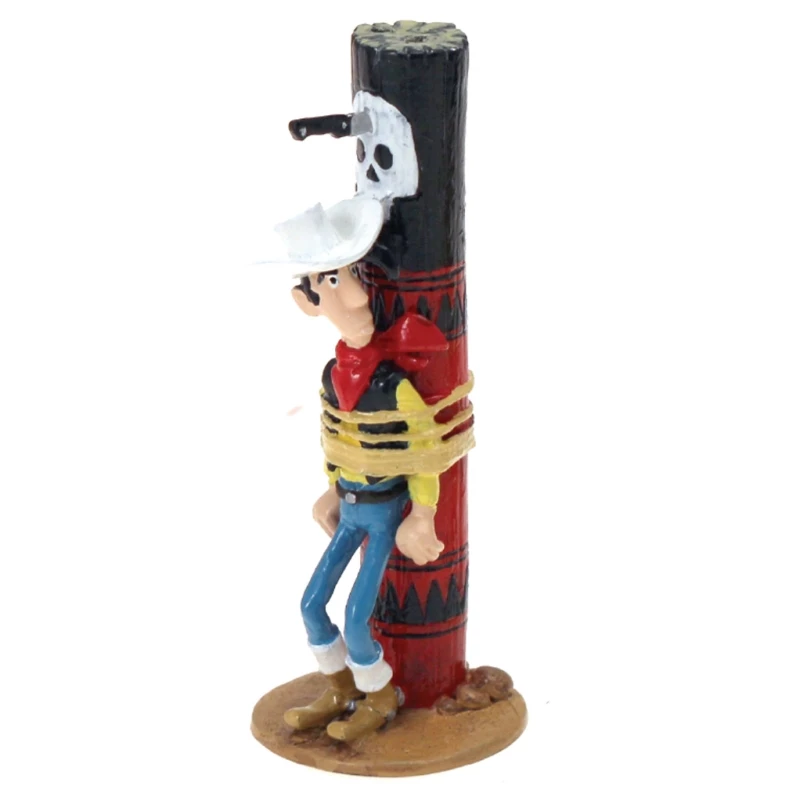 LUCKY LUKE ATTACHE AU POTEAU DE TORTURE - Lucky Luke Origine