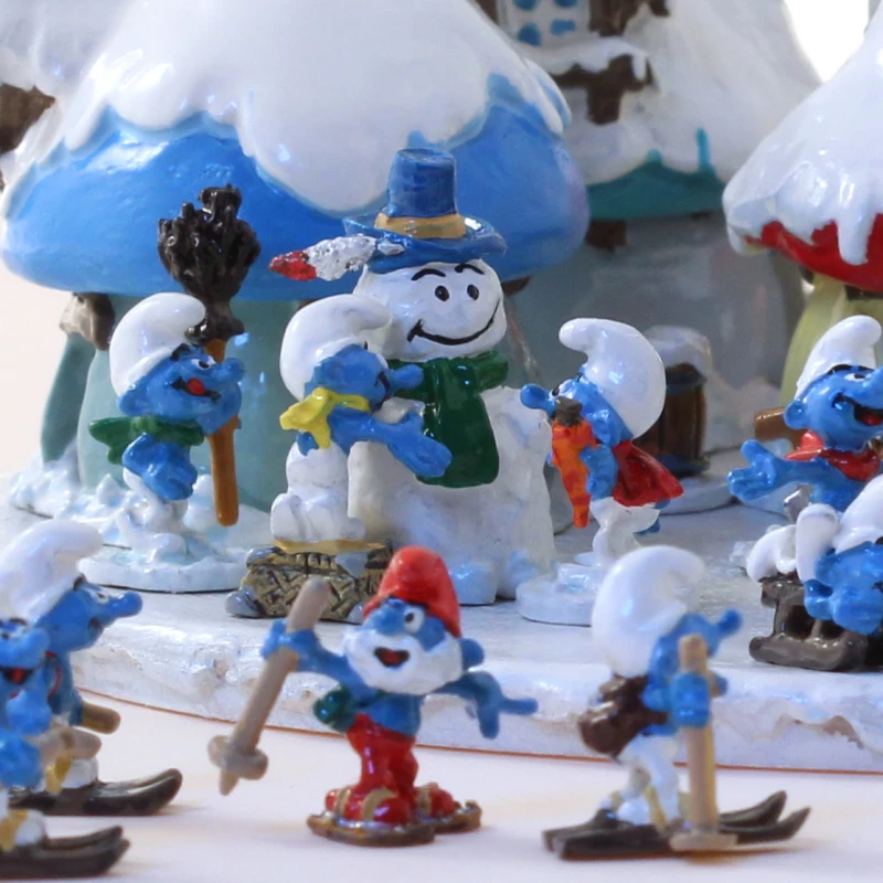 PIXI MINI - LE VILLAGE SCHTROUMPFS SOUS LA NEIGE - Les Schtroumpfs Mini