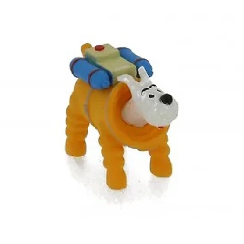 MILOU EN SCAPHANDRE LUNAIRE - Tintin Moulinsart PVC