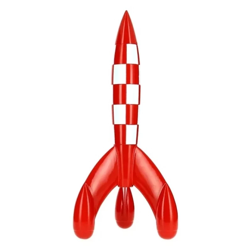 FUSEE LUNAIRE 60CM TINTIN - Moulinsart Résine/ Images Mythiques II