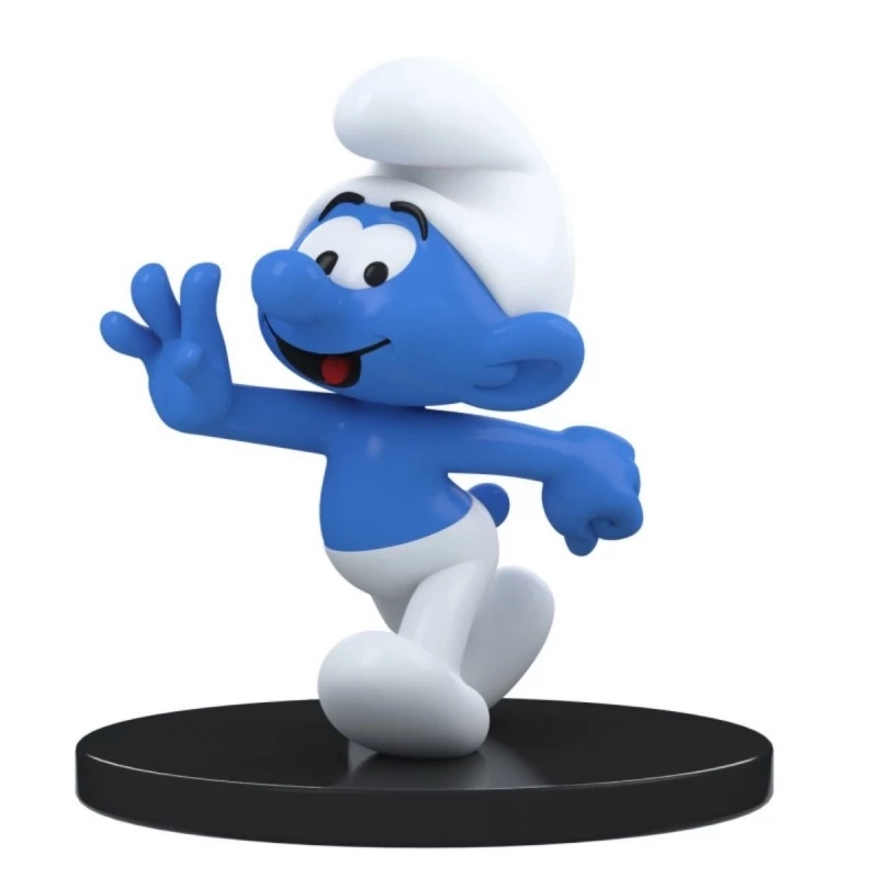 SCHTROUMPF CLASSIQUE  EN RESINE - Les Schtroumpfs Blue Resin