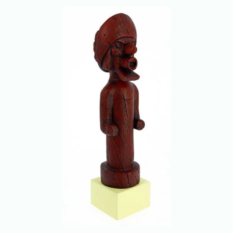 LE MUSEE IMAGINAIRE LA STATUETTE LE CHEVALIER DE HADOQUE - Tintin Moulinsart Le musée imaginaire