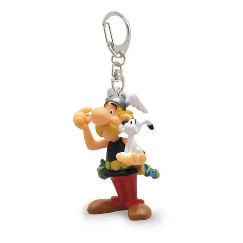 PORTE-CLES ASTERIX PORTANT IDEFIX - Astérix Plastoy