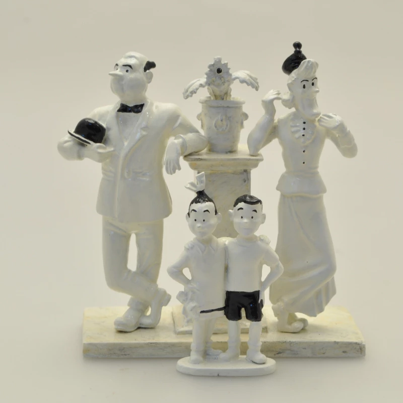 BOB ET BOBETTE SUR LE PIEDESTAL MONOCHROME - Bob & Bobette Classique