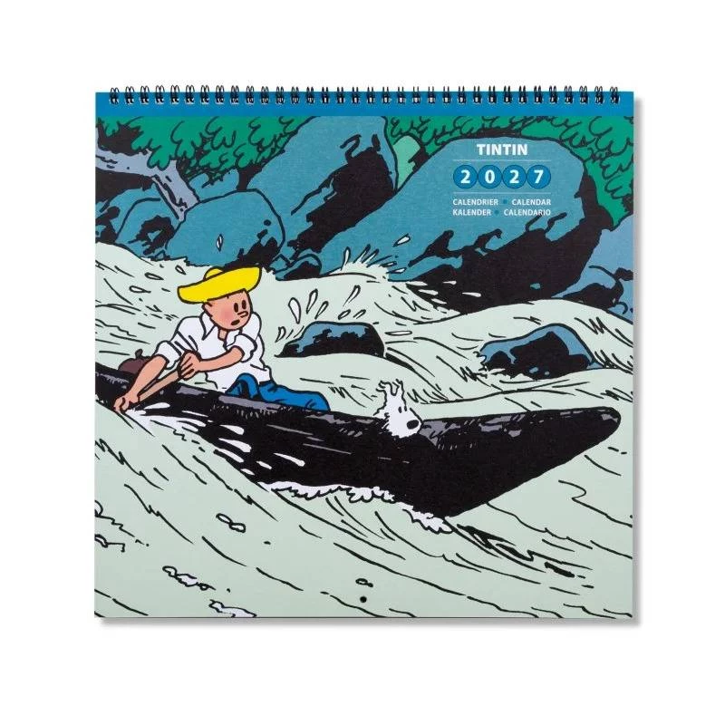 Calendrier Tintin 2027 - Tintin
