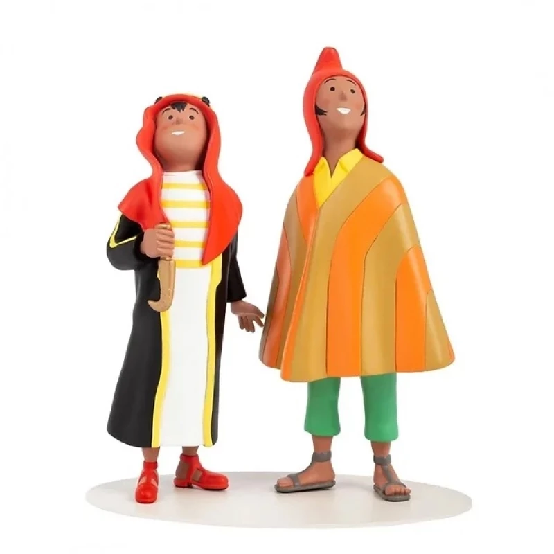 STATUETTES ABDALLAH ET ZORRINO - Moulinsart Résine/Le Musée imaginaire