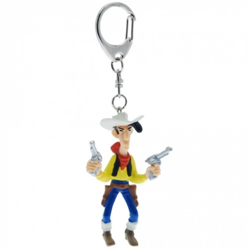 PORTE-CLES LUCKY LUKE DEUX PISTOLETS - Lucky Luke Plastoy