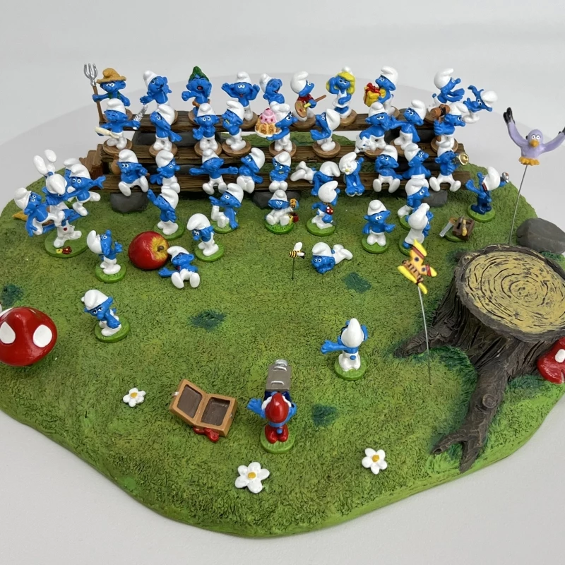 LA PHOTO DE FAMILLE DES SCHTROUMPFS - Les Schtroumpfs Mini
