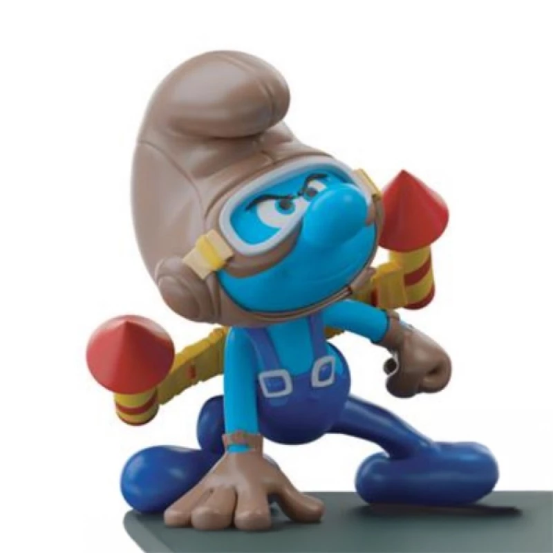SCHTROUMPF JETPACK - Les Schtroumpfs Blue Resin