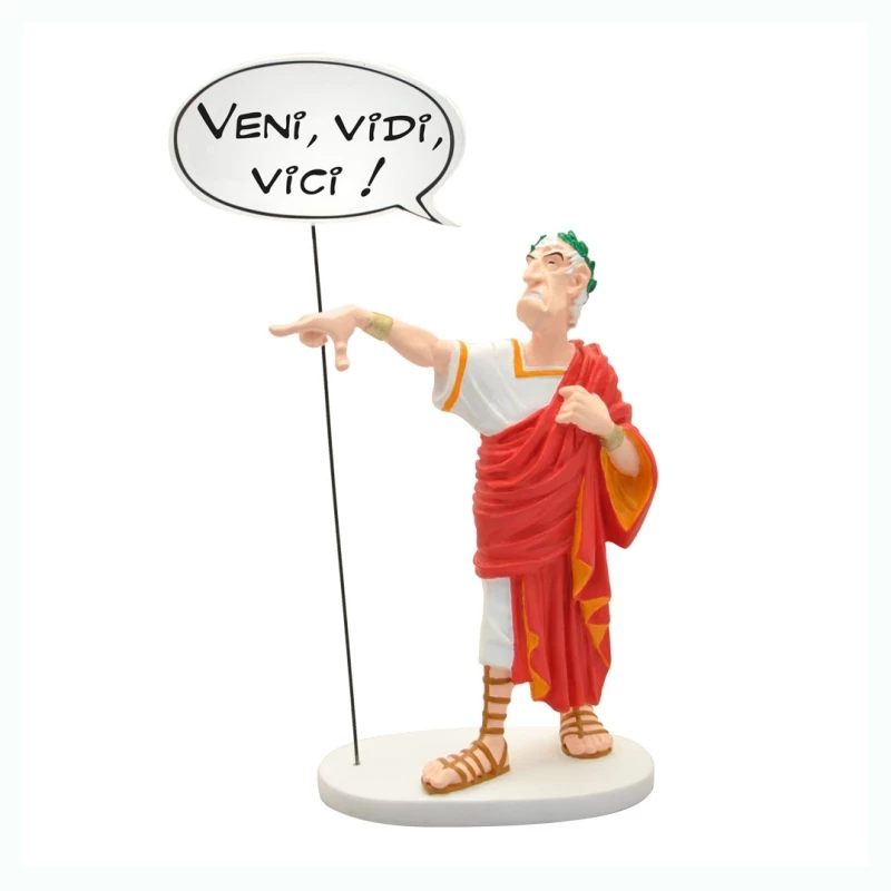 COLLECTOYS CESAR BULLE VENI VIDI VICI NEW EDITION - Astérix Collection bulles