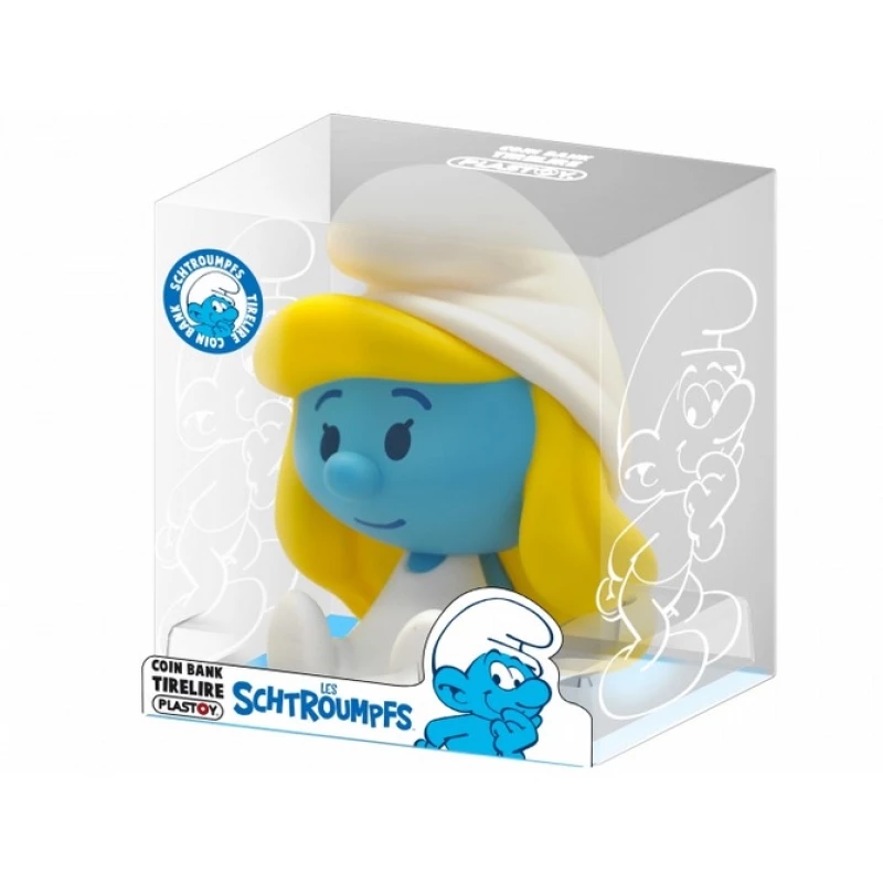 SCHTROUMPFETTE - TIRELIRE CHIBI - - Les Schtroumpfs Chibi Plastoy