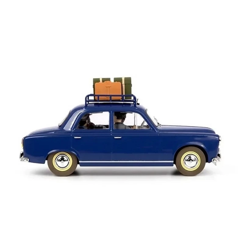TINTIN VOITURE : LE TAXI DE MOULINSART - Tintin Moulinsart Résine