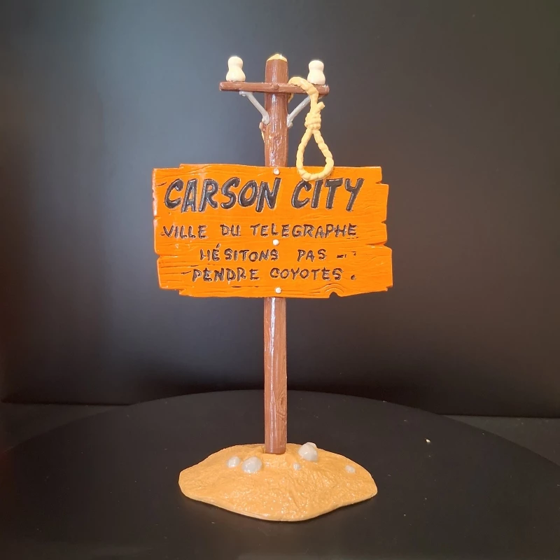 PANNEAU CARSON CITY - Lucky Luke