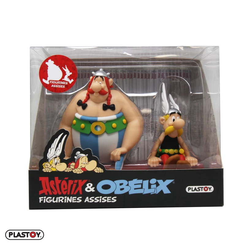 ASTERIX ET OBELIX ASSIS - Astérix Plastoy
