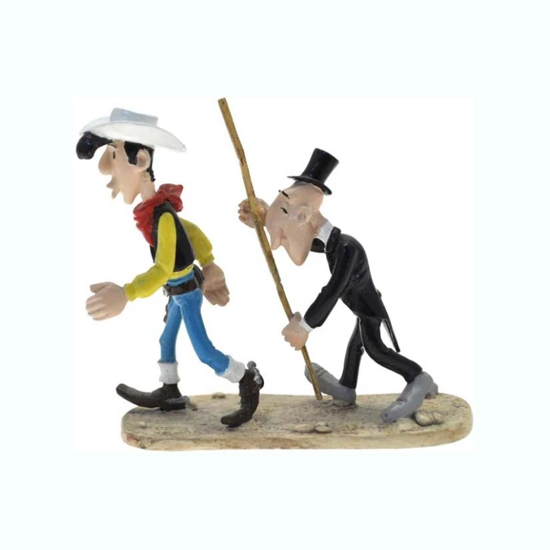 LE CROQUE-MORT PRENANT LES MESURES DE LUCKY LUKE - Lucky Luke Collection classique