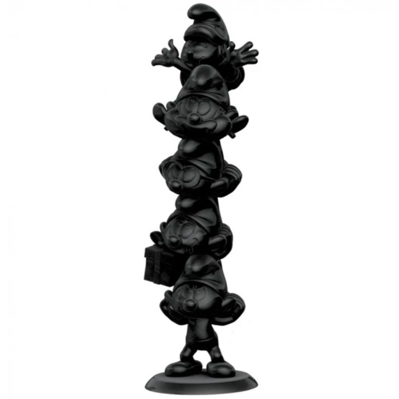 LA COLONNE DE SCHTROUMPFS BLACK - Les Schtroumpfs Collectoys