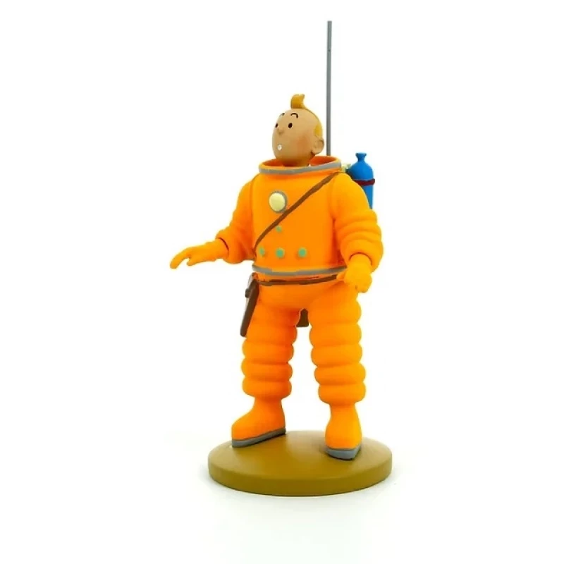 TINTIN COSMONAUTE - Tintin Moulinsart Résine