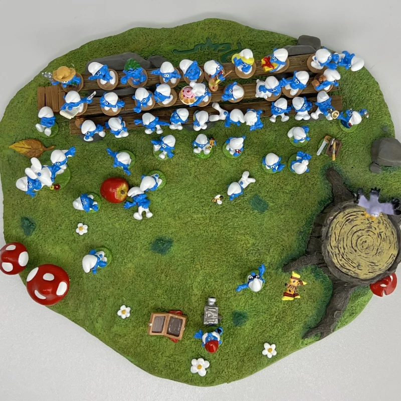 LA PHOTO DE FAMILLE DES SCHTROUMPFS - Les Schtroumpfs Mini