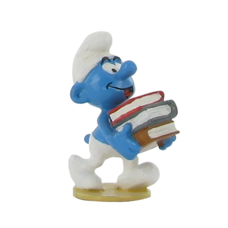 SCHTROUMPF PILE DE LIVRES - Les Schtroumpfs Origine I
