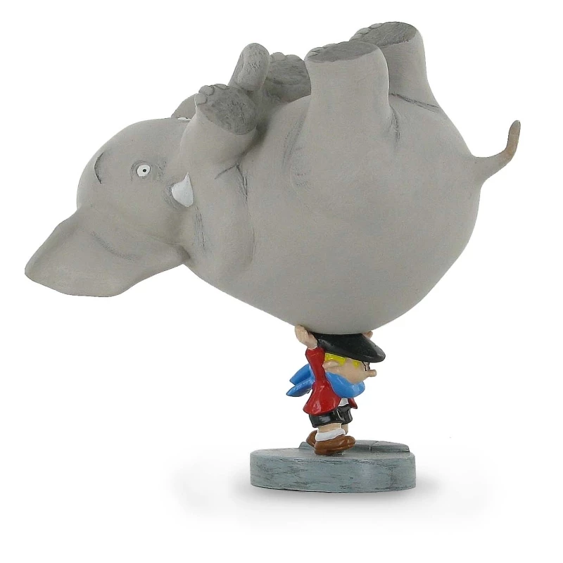 BENOÎT BRISEFER PORTANT L'ELEPHANT - Benoît Brisefer