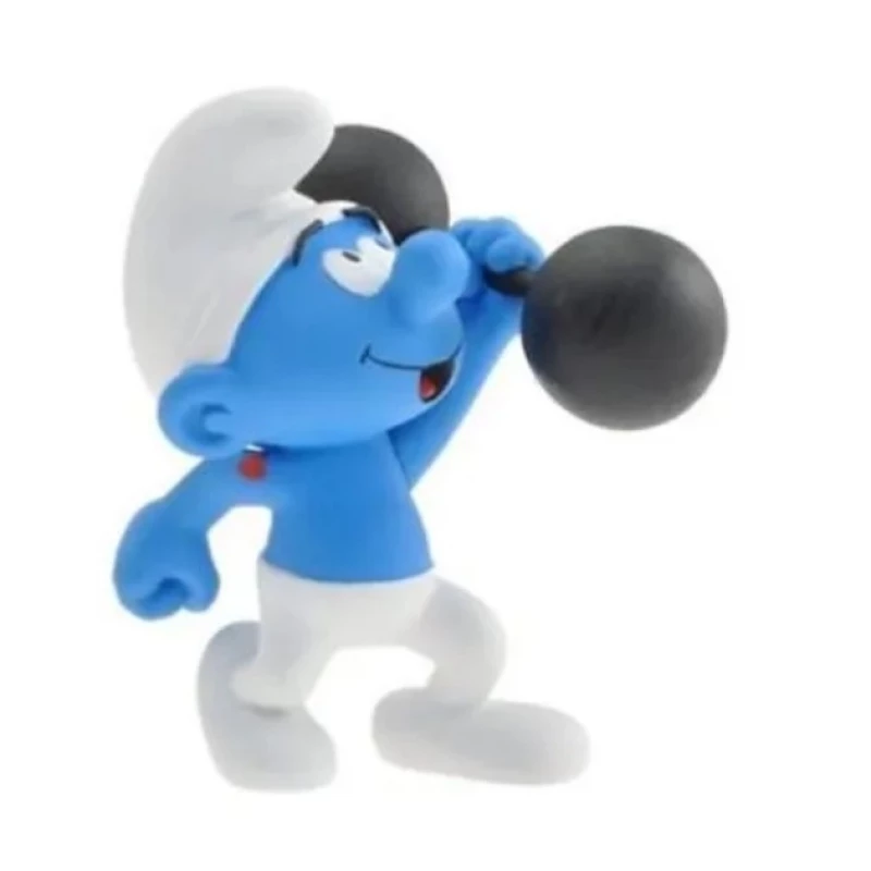 SCHTROUMPF COSTAUD AUX HALTERES - Les Schtroumpfs Collectoys
