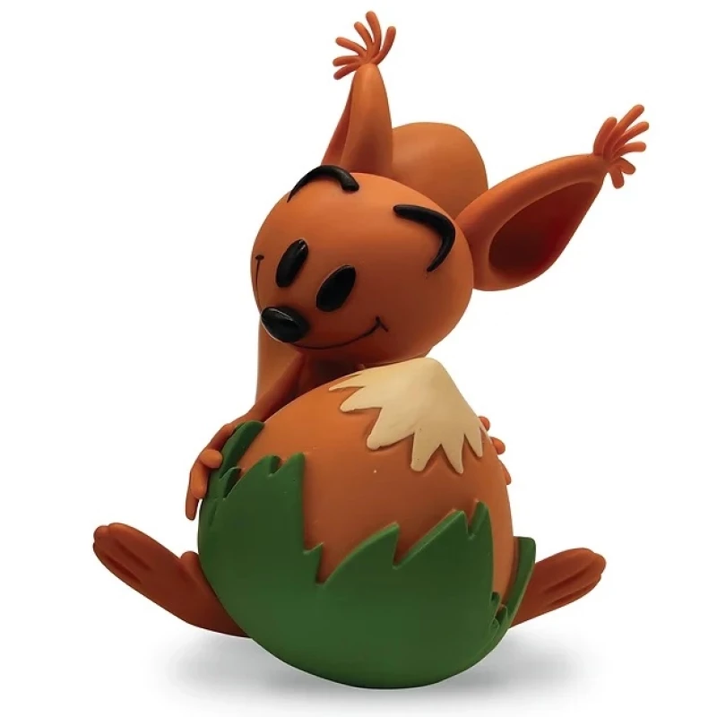 TIRELIRE SPIP AVEC SA NOISETTE - CHIBI COLLECTOYS - Magnets Franquin