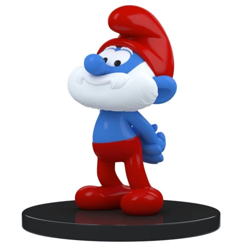 GRAND SCHTROUMPF EN RESINE - Les Schtroumpfs Blue Resin