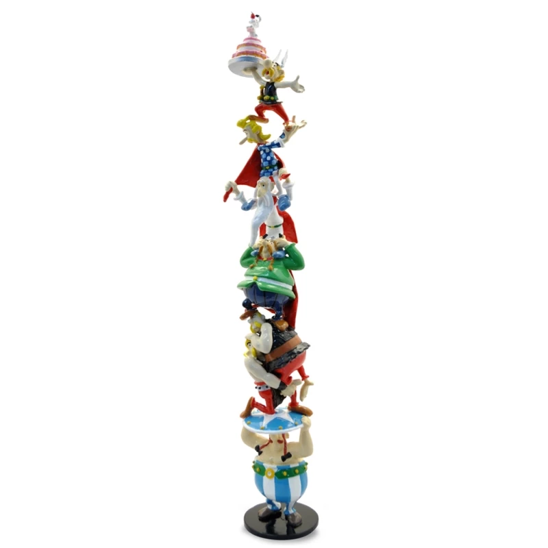 LA COLONNE DES 60 ANS D’ASTERIX POLYCHROME - Astérix Les pièces anniversaire