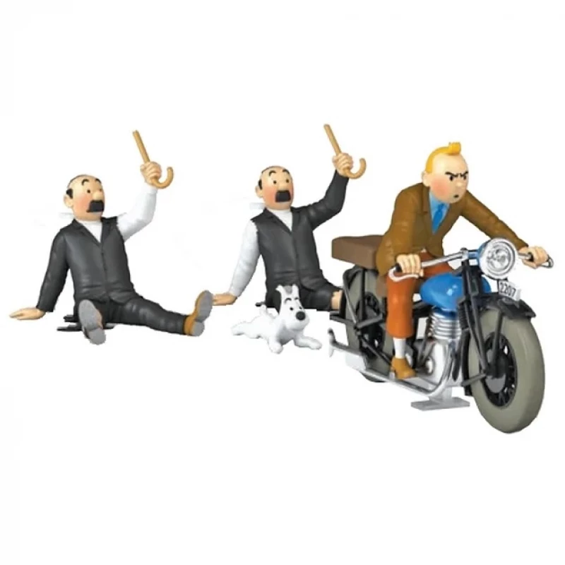 LA MOTO DE TINTIN 