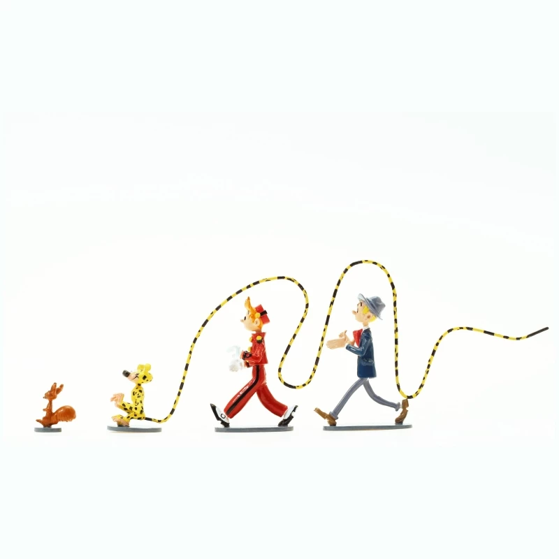 FANTASIO, SPIROU, le MARSUPI et SPIP - 4 HEROS DANS LE VENT - Spirou Collection classique