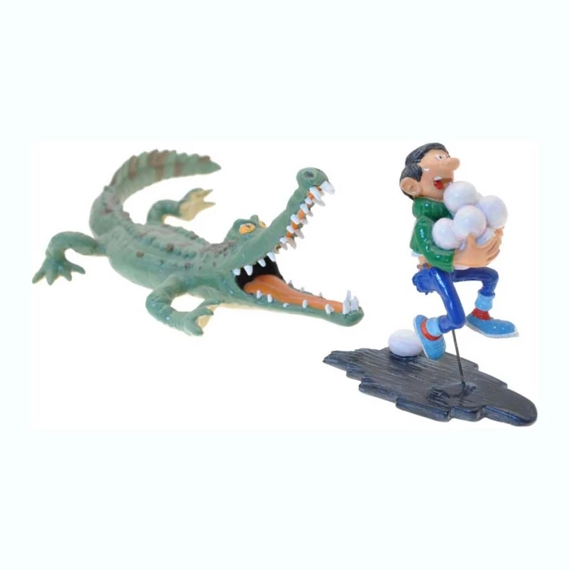 GASTON POURSUIVI PAR LE CROCODILE - Gaston Collection Classique n° 2