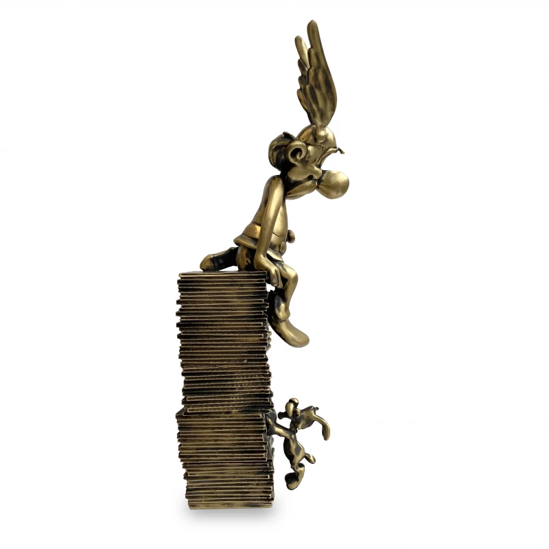 ASTERIX ET IDEFIX PILE D'ALBUMS - Astérix Pixi Atelier Bronze