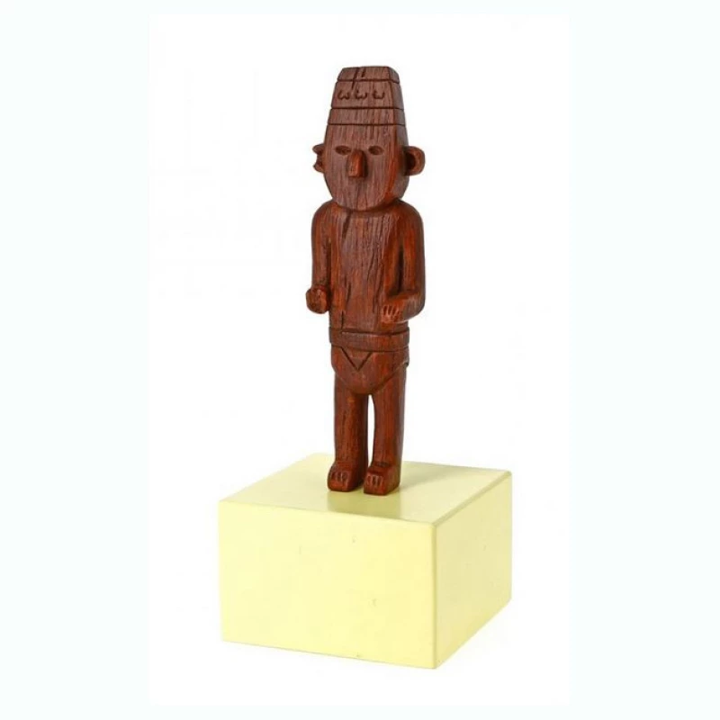 LE MUSEE IMAGINAIRE LA STATUETTE LE FETICHE ARUMBAYA - Tintin Moulinsart Le musée imaginaire