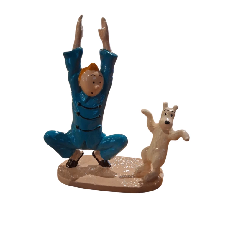 TINTIN ET MILOU GYMNASTIQUE - Tintin série 3