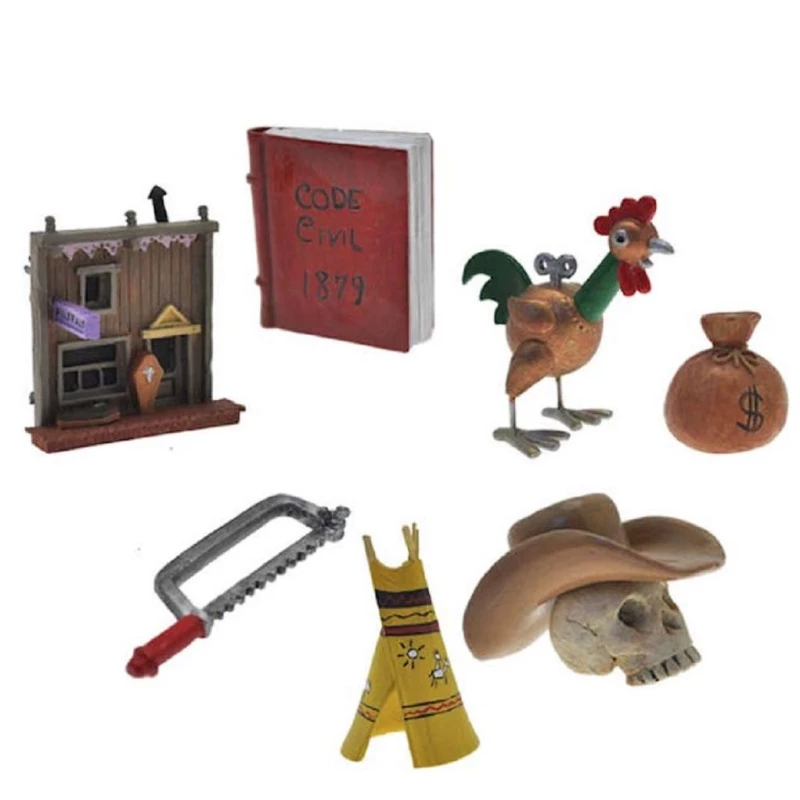 BOITE N° 4 - Lucky Luke Les Objets du mythe 