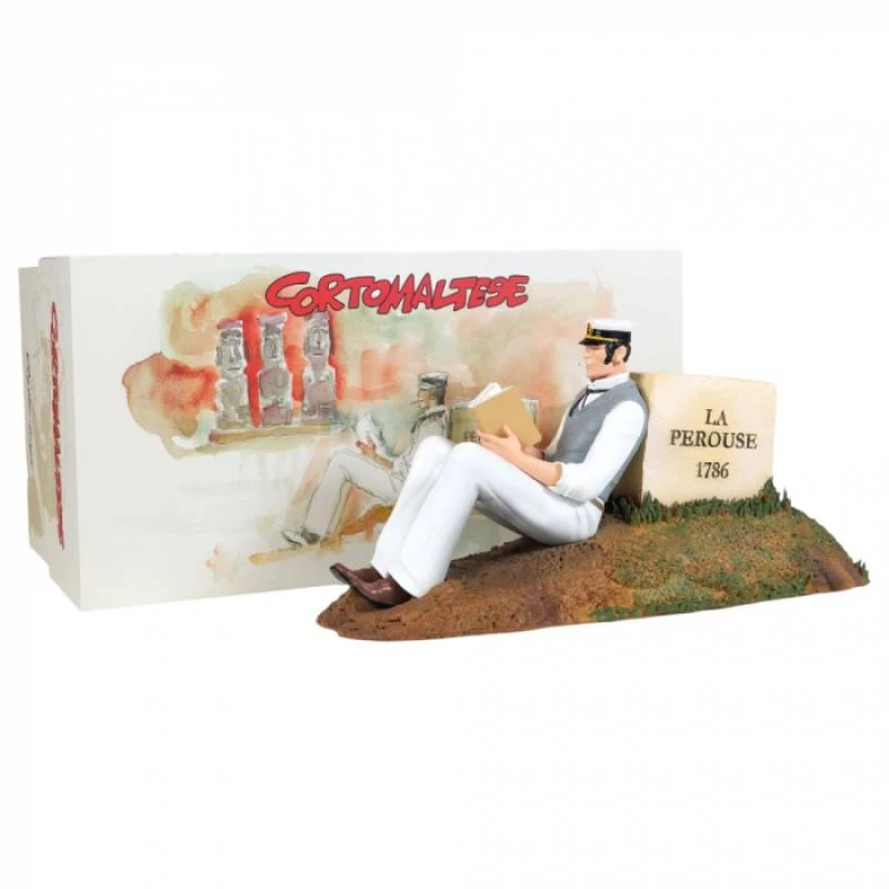 Figurine Corto Maltese La Pérouse 1786 - Corto Maltèse Résine