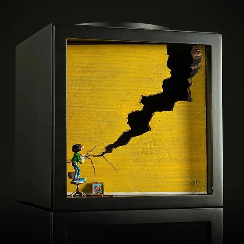 GASTON LAGAFFFE PERCEUSE - Gaston PIXIRAMA