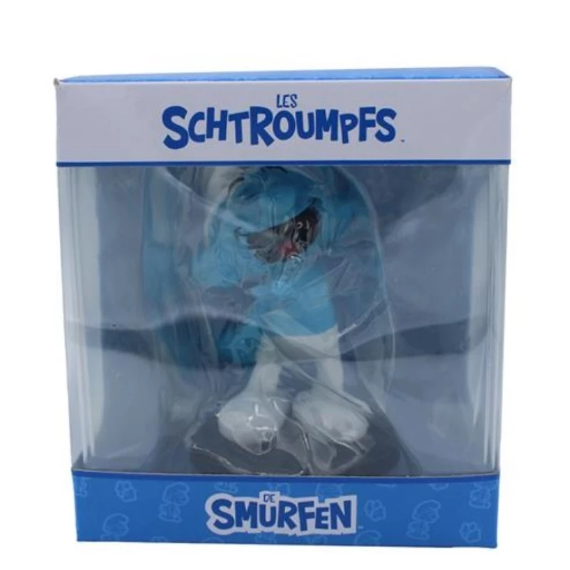 SCHTROUMPF CLASSIQUE  EN RESINE - Les Schtroumpfs Blue Resin