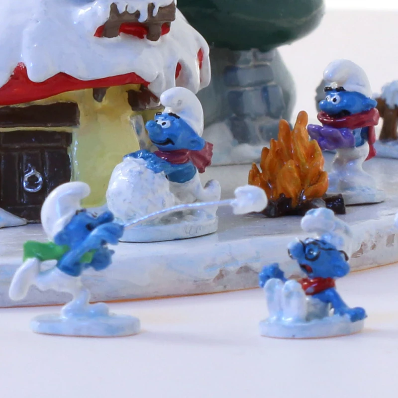 PIXI MINI - LE VILLAGE SCHTROUMPFS SOUS LA NEIGE - Les Schtroumpfs Mini