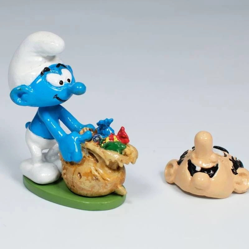 LE SCHTROUMPF DEGUISE EN GARGAMEL - Les Schtroumpfs déguisements