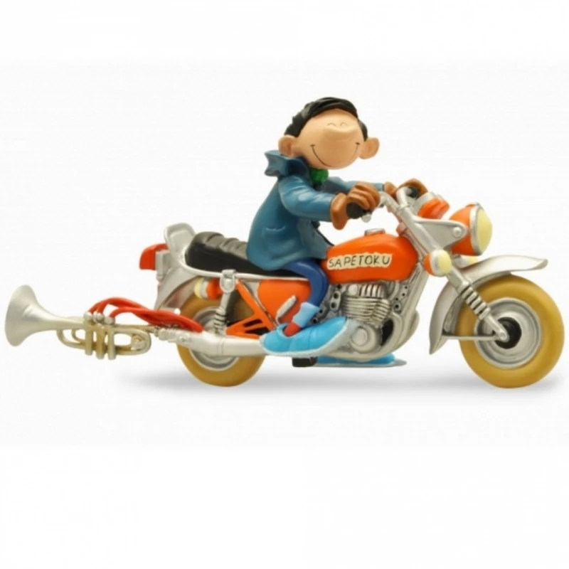 GASTON ET LA MOTO SAPETOKU- COLLECTOYS - Gaston Collectoys