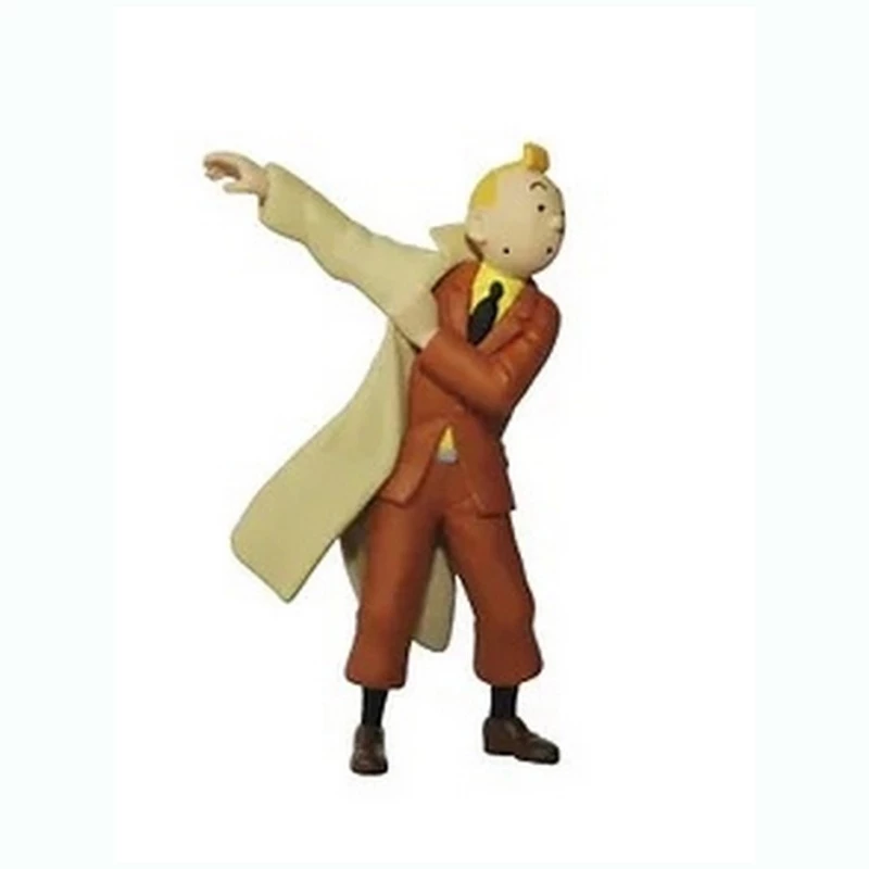 TINTIN METTANT SON TRENCH - Tintin Moulinsart PVC
