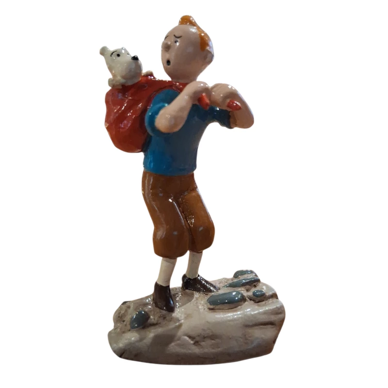 TINTIN ET MILOU DANS SON DOS - Tintin série 3