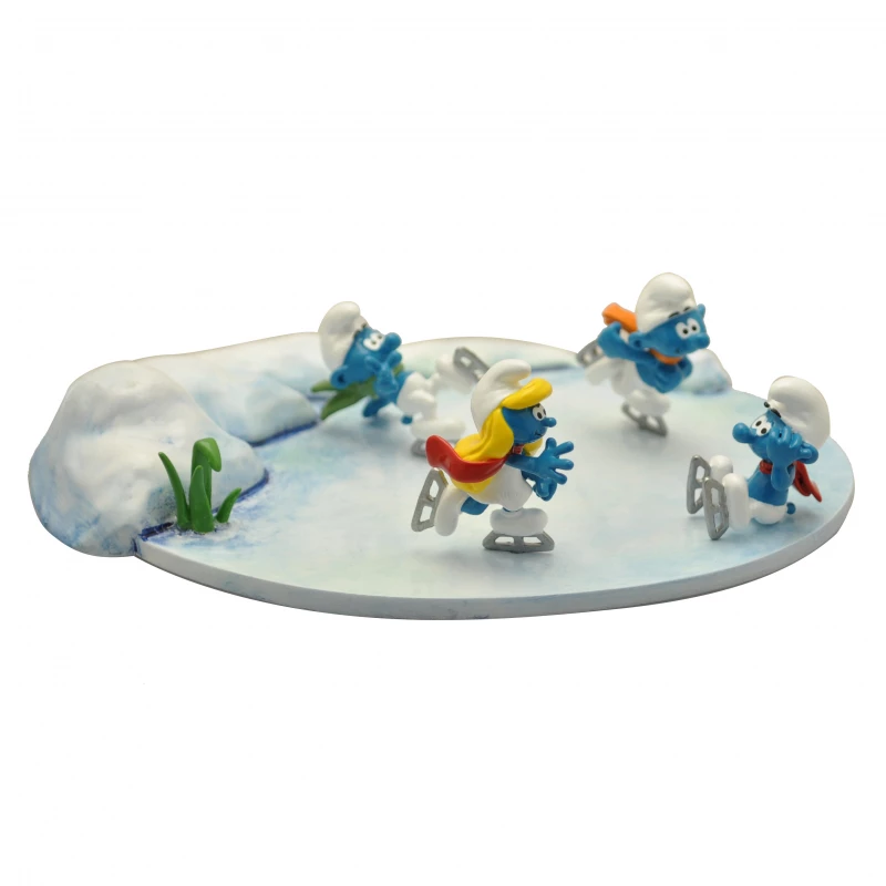 LES SCHTROUMPFS PATINEURS - EXCLUSIVITE ATOMAX - Les Schtroumpfs Collection classique